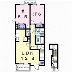 イジュ　ヴィアの物件間取画像